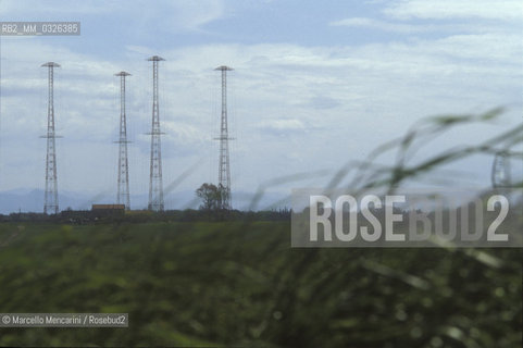 Center of VATICAN RADIO at Santa Maria di Galeria, northwest of Rome (1985) / RADIO VATICANA, centro a Santa Maria di Galeria, a Nord Ovest di Roma (1985) - ©Marcello Mencarini/Rosebud2