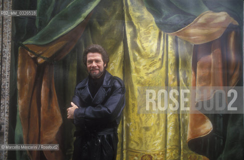 Milan, La Scala Theater, 1993. American bass-baritone opera singer Samuel Ramey / Milano, Teatro alla Scala, 1993. Il basso baritono Samuel Ramey - ©Marcello Mencarini/Rosebud2