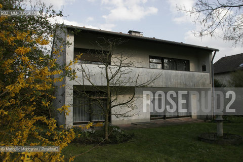 Vacation house of JOSEPH RATZINGER (Pope Benedict XVI).Pentling, Regensburg (D). 21 April 2005 / La casa  delle vacanze di JOSEPH RATZINGER (Papa Benedetto XVI). Pentling, Regensburg (D). 21 aprile 2005 - ©Marcello Mencarini/Rosebud2