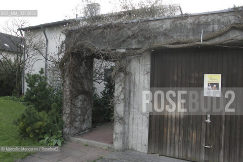 Vacation house of JOSEPH RATZINGER (Pope Benedict XVI).Pentling, Regensburg (D). 21 April 2005 / La casa  delle vacanze di JOSEPH RATZINGER (Papa Benedetto XVI). Pentling, Regensburg (D). 21 aprile 2005 - ©Marcello Mencarini/Rosebud2