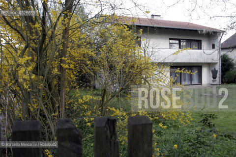 Vacation house of JOSEPH RATZINGER (Pope Benedict XVI).Pentling, Regensburg (D). 21 April 2005 / La casa  delle vacanze di JOSEPH RATZINGER (Papa Benedetto XVI). Pentling, Regensburg (D). 21 aprile 2005 - ©Marcello Mencarini/Rosebud2