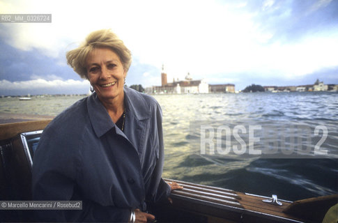 Venice Film Festival 1992. British actress Vanessa Redgrave arrives / Mostra del Cinema di Venezia 1992. Arrivo dellattrice Vanessa Redgrave - ©Marcello Mencarini/Rosebud2