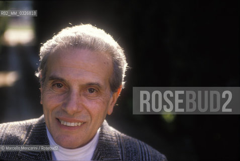 Rignano Flaminio (Rome), 1990. Italian conductor Nicola Rescigno / Rignano Flaminio (Roma), 1990.Il direttore dorchestra Nicola Rescigno - ©Marcello Mencarini/Rosebud2