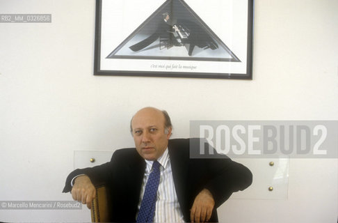 Italian musicologist Enzo Restagno, 1992 / Il musicologo Enzo restagno, 1992 - ©Marcello Mencarini/Rosebud2