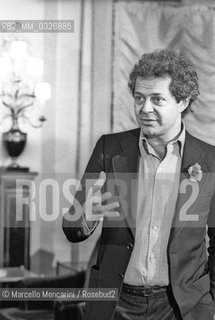 Italian publisher Franco Maria Ricci (1981) / Leditore Franco Maria Ricci (1981) - ©Marcello Mencarini/Rosebud2