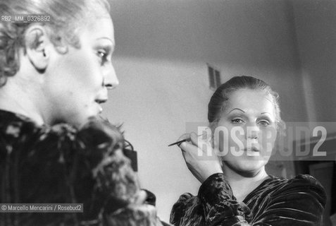 Italian soprano Katia Ricciarelli (about 1985) / Il soprano Katia Ricciarelli (1985 circa) - ©Marcello Mencarini/Rosebud2