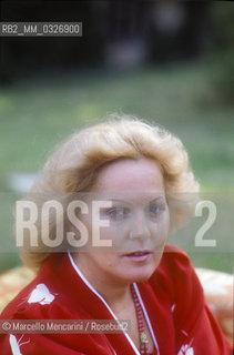 Italian soprano Katia Ricciarelli (1984) / Il soprano Katia Ricciarelli (1984) - ©Marcello Mencarini/Rosebud2