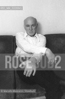 Russian pianist Sviatoslav Richter (1983) / Il pianista Sviatoslav Richter (1983) - ©Marcello Mencarini/Rosebud2