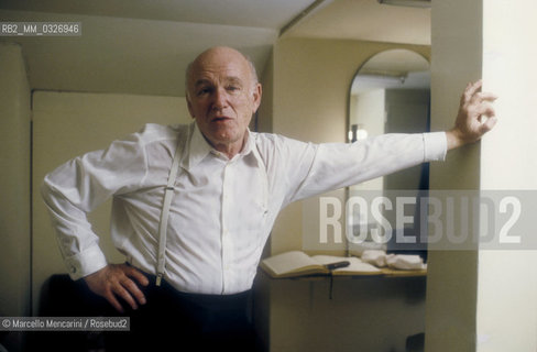 Russian pianist Sviatoslav Richter (1983) / Il pianista Sviatoslav Richter (1983) - ©Marcello Mencarini/Rosebud2