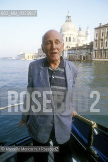 Venice, 1991. Russian pianist Sviatoslav Richter / Venezia, 1991. Il pianista Sviatoslav Richter - ©Marcello Mencarini/Rosebud2