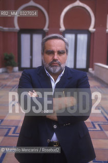 Venice Lido, Venice Film Festival 1990. Italian movie producer Angelo Rizzoli / Lido di Venezia, Mostra del Cinema di Venezia 1990. Il produttore Angelo Rizzoli - ©Marcello Mencarini/Rosebud2