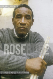 Rome, 1981. American jazz percussionist, drummer, and composer Max Roach / Roma, 1981. Il percussionista jazz Max Roach - ©Marcello Mencarini/Rosebud2