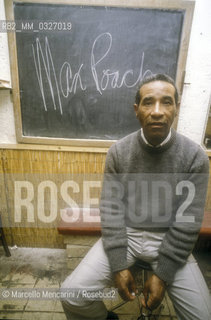 Rome, 1981. American jazz percussionist, drummer, and composer Max Roach / Roma, 1981. Il percussionista jazz Max Roach - ©Marcello Mencarini/Rosebud2