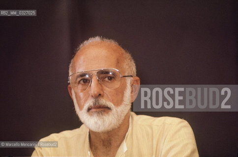 Rome, about 1985. Choreographer Jerome Robbins / Roma, 1985 circa. Il coreogrfafo Jerome Robbins - ©Marcello Mencarini/Rosebud2