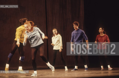 Opus Jazz, a ballet by Jerome Robbins (Rome about 1985) / Opus Jazz, un balletto di  Jerome Robbins (Roma, 1985 circa)  - ©Marcello Mencarini/Rosebud2