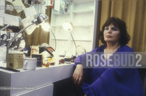 Portuguese fado singer Amalia Rodriguez (about 1980) / La cantante di fado Amalia Rodriguez (1980 circa) - ©Marcello Mencarini/Rosebud2