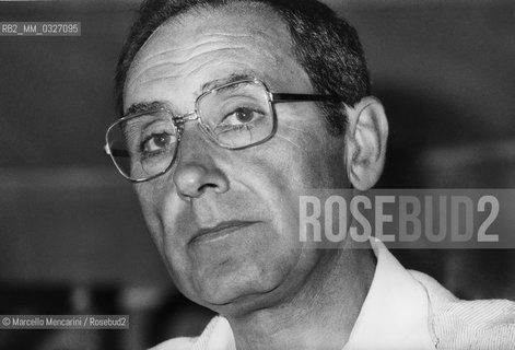 Italian journalist and politician Alberto Ronchey (about 1880) / Alberto Ronchey, politico e giornalista (1980 circa) - ©Marcello Mencarini/Rosebud2