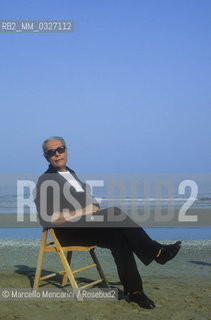 Venice Lido, Venice Film Festival, about 1985.  Italian film critic and director of the Festival, Gian Luigi Rondi / Lido di Venezia, Mostra del Cinema di Venezia, 1985 circa. Il critico cinematografico e direttore della Mostra Gian Luigi Rondi - ©Marcello Mencarini/Rosebud2