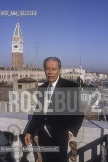 Venice, 1998. talian film critic Gian Luigi Rondi / Venezia, 1998. Il critico cinematografico Gian Luigi Rondi - ©Marcello Mencarini/Rosebud2