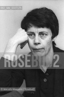 Rome, 1979. Italian poet Amelia Rosselli / Roma, 1979. La poetessa Amelia Rosselli - ©Marcello Mencarini/Rosebud2