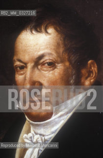 Portrait of Giuseppe Antonio Rossini (1758-1839), horn player in Lugo town and father of composer Gioacchino / Ritratto di Giuseppe Antonio Rossini, Ritratto di Giuseppe Antonio Rossini (1758-1839), suonatore di corno nella città di Lugo e padre del compositore Gioacchino - Reproduced by Marcello Mencarini
/Rosebud2