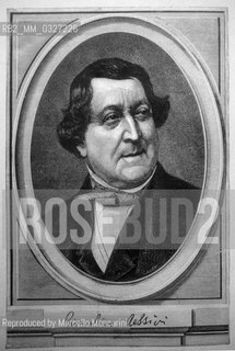 Portrait of Gioacchino Rossini (1792–1868) / Ritratto di Gioacchino Rossini (1792–1868) - Reproduced by Marcello Mencarini
/Rosebud2