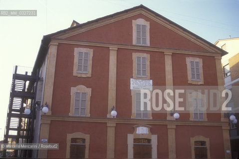 Rossini Theater at Lugo di Ravenna (Italy), where the family of composer Gioacchino Rossini moved in 1802 / Il Teatro Rossini a Lugo di Ravenna, dove nel 1802 si trasferì la famiglia del compositore Gioacchino Rossini - ©Marcello Mencarini/Rosebud2