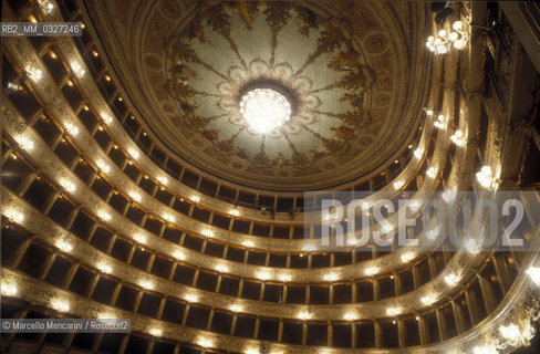 Argentina Theater in Rome, where was the first performance of the opera Il Barbiere di Siviglia by Gioacchino Rossini (February 20, 1816) / Il teatro Argentina di Roma, dove il 20 febbraio 1816 ci fu la prima rappresentazione dellopera Il barbiere di Siviglia di Gioacchino Rossini - ©Marcello Mencarini/Rosebud2