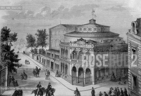 Paris, Passy. Parc de Beausejour in the XIXth Century, Rossini Theater / Parigi, Passy. Parc de Beausejour nel XIX° secolo, Teatro Rossini - Reproduced by Marcello Mencarini
/Rosebud2