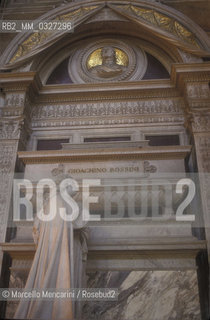 Tomb of Gioacchino Rossini in the Santa Croce Church in Florence / La tomba di Gioacchino Rossini nella chiesa di Santa Croce a Firenze - ©Marcello Mencarini/Rosebud2