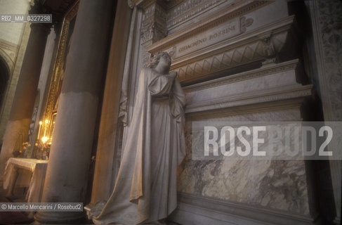 Tomb of Gioacchino Rossini in the Santa Croce Church in Florence / La tomba di Gioacchino Rossini nella chiesa di Santa Croce a Firenze - ©Marcello Mencarini/Rosebud2