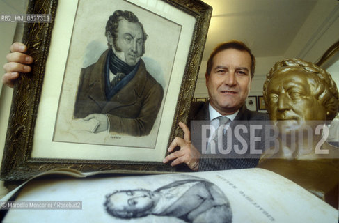 Sergio Ragni, best collector of Rossinian objects / Sergio Ragni, il maggior collezionista di cimeli rossiniani - ©Marcello Mencarini/Rosebud2