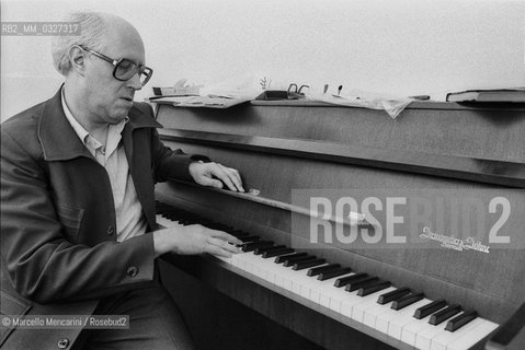 Russian conductor and cellist Mstislav Rostropovich (about 1980) / Il violoncellista e direttore dorchestra Mstislav Rostropovich (1980 circa) - ©Marcello Mencarini/Rosebud2