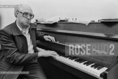 Russian conductor and cellist Mstislav Rostropovich (about 1980) / Il violoncellista e direttore dorchestra Mstislav Rostropovich (1980 circa) - ©Marcello Mencarini/Rosebud2