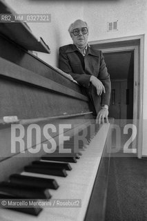 Russian conductor and cellist Mstislav Rostropovich (about 1980) / Il violoncellista e direttore dorchestra Mstislav Rostropovich (1980 circa) - ©Marcello Mencarini/Rosebud2