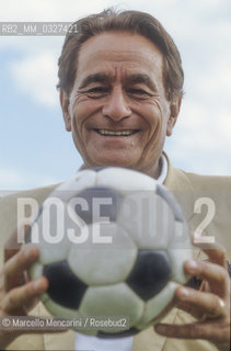 Ascoli, 1989. President of Ascoli soccer team Costantino Rozzi, 1989 / Ascoli, 1989. Costantino Rozzi, presidente dellAscoli Calcio - ©Marcello Mencarini/Rosebud2