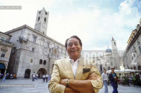 Ascoli, 1989. President of Ascoli soccer team Costantino Rozzi, 1989 / Ascoli, 1989. Costantino Rozzi, presidente dellAscoli Calcio - ©Marcello Mencarini/Rosebud2