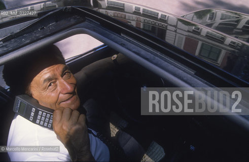 Ascoli, 1989. President of Ascoli soccer team Costantino Rozzi, 1989 / Ascoli, 1989. Costantino Rozzi, presidente dellAscoli Calcio - ©Marcello Mencarini/Rosebud2