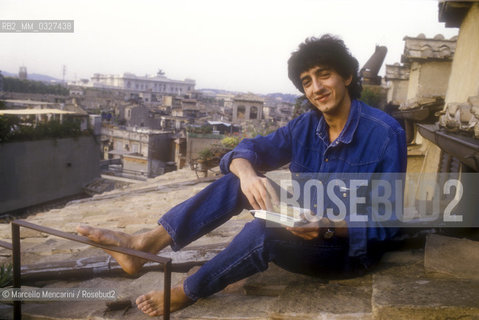 Rome, 1987. Italian actor Sergio Rubini / Roma, 1987. Lattore Sergio Rubini - ©Marcello Mencarini/Rosebud2