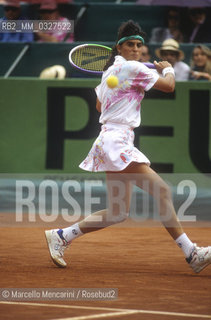 Rome, 1987. Argentine tennis player Gabriela Sabatini / Roa, 1987. la tennista argentina Gabriela Sabatini - ©Marcello Mencarini/Rosebud2