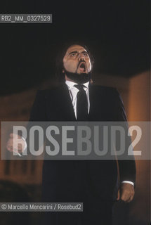 Italian tenor Giuseppe Sabbatini  (1990) / Il tenore Giuseppe Sabbatini (1990) - ©Marcello Mencarini/Rosebud2