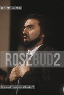 Italian tenor Giuseppe Sabbatini  (1990) / Il tenore Giuseppe Sabbatini (1990) - ©Marcello Mencarini/Rosebud2