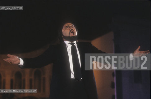 Italian tenor Giuseppe Sabbatini  (1990) / Il tenore Giuseppe Sabbatini (1990) - ©Marcello Mencarini/Rosebud2