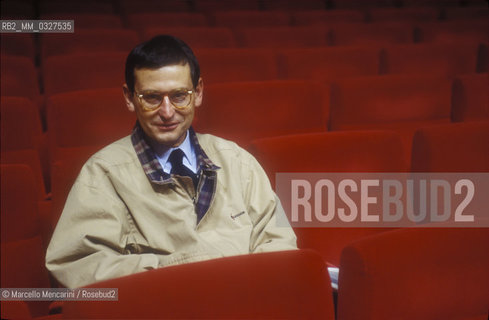 Italian musicologist Sergio Sablich, 1993 / Il musicologo Sergio Sablich, 1993 - ©Marcello Mencarini/Rosebud2