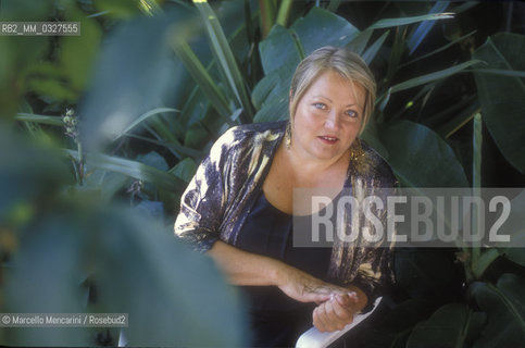 Venice Lido, Venice Film Festival 1990. German actress Marianne Sägebrecht / Lido di Venezia, Mostra del Cinema di Venezia 1990. Lattrice tedesca Marianne Sägebrecht - ©Marcello Mencarini/Rosebud2