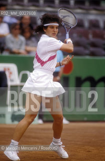 Rome, 1989. Spanish tennis-player Arantxa Sanchez / Roma, 1989. La tennista spagnola Arantxa Sanchez - ©Marcello Mencarini/Rosebud2