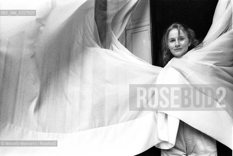 Vednice Lido, Venice Film Festival about 1989. French actress Dominique Sanda / Lido di venezia, Mostra el Cinema di venezia 1989 circa. Lattrice Dominique Sanda - ©Marcello Mencarini/Rosebud2