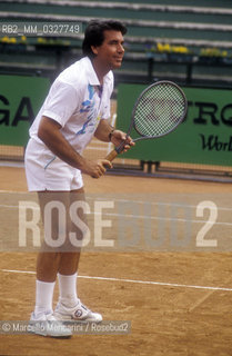 Rome, 1989. Spanish tennis player Manolo Santana / Roma, 1989. Il tennista Manolo Santana - ©Marcello Mencarini/Rosebud2