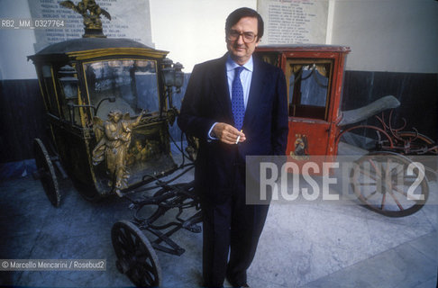 Italian politician Sabatino Santangelo, 1993 / Il politico Sabatino Santangelo - ©Marcello Mencarini/Rosebud2