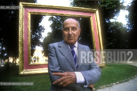 Italian literary critic Natalino Sapegno, 1989 / Il critico letterario Natalino Sapegno, 1989 - ©Marcello Mencarini/Rosebud2